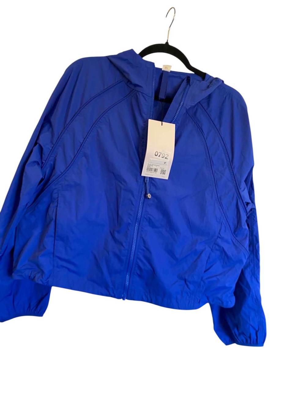 NWT Lululemon Scuba Windbreaker BRILLIANT BLUE Size Large